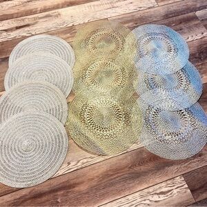 Set of 10 Round Placemats